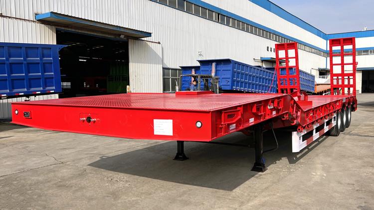 40FT Low Bed Trailer for Sale Price in Ghana