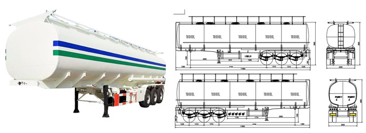 Fuel Tanker Price - Fuel Tanker Semi Trailer for Sale in Ghana