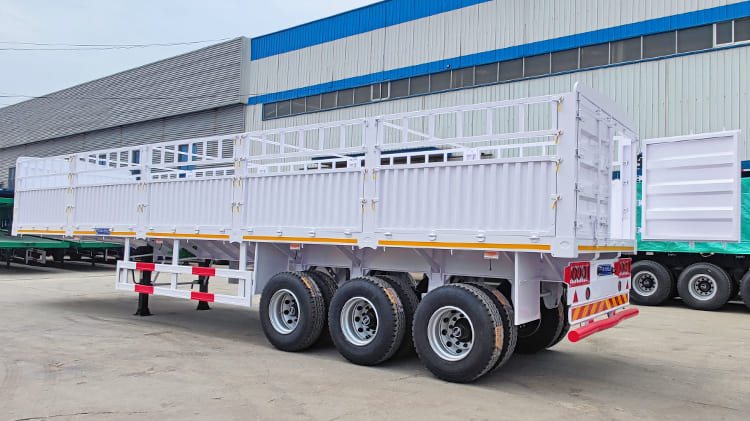 Stake Fence Cargo Semi Trailer for Sale in Ghana Accra