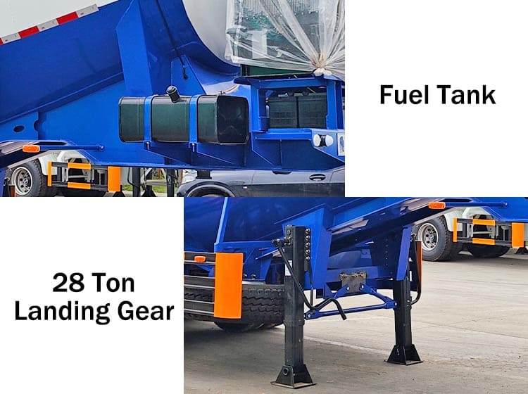 4 Axle Bulk Cement Tankers for Sale in Ghana Accra