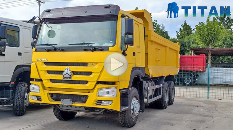 Howo 430 New Tipper Trucks for Sale in Ghana