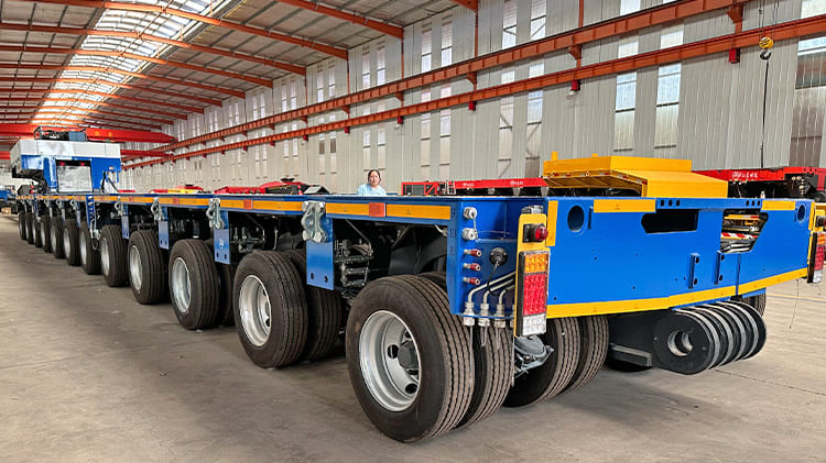 Hydraulic Goldhofer Multi Axle Trailer for Sale in Ghana
