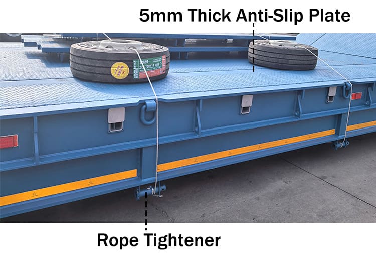 Folding Gooseneck Lowboy Trailer for Sale in Ghana