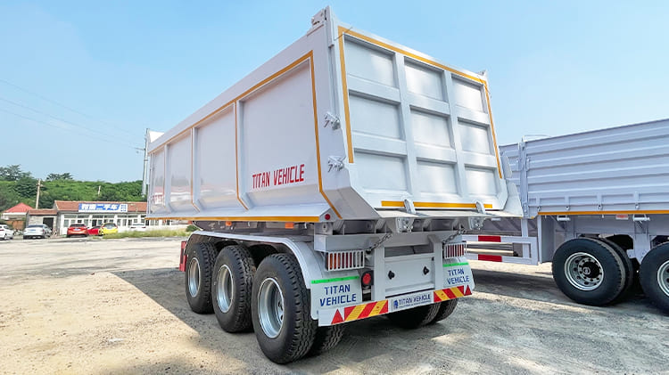 Hydraulic Dump Trailer for Sale in Ghana