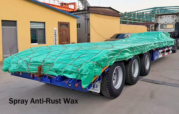 3 Axle Low Bed Trailer Price for Sale in Ghana