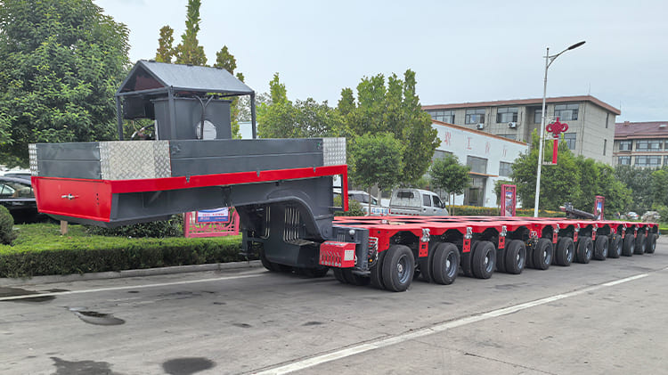 Hydraulic Multi Axle Modular Trailers for Sale in Ghana