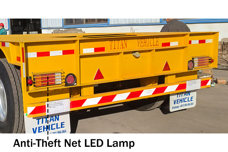 4 Axle 100 Ton Lowboy Trailer for Sale in Ghana Accra