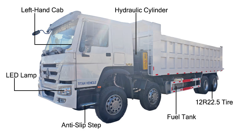 Sinotruk Howo 371 Dump Truck Price for Sale in Ghana