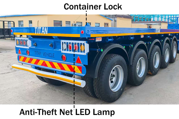Heavy Duty Flatbed Trailer Cost for Sale in Ghana Accra