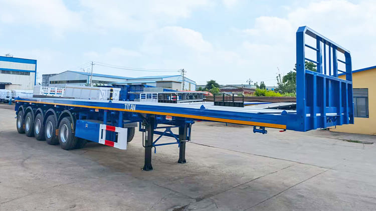 Heavy Duty Flatbed Trailer Cost for Sale in Ghana Accra