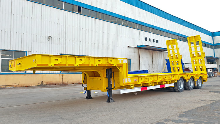 40Ft Low Bed Trailer Price for Sale in Ghana