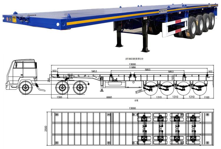 How Much Does a Flatbed Cost? 40 Foot Flatbed Trailer Price in Ghana
