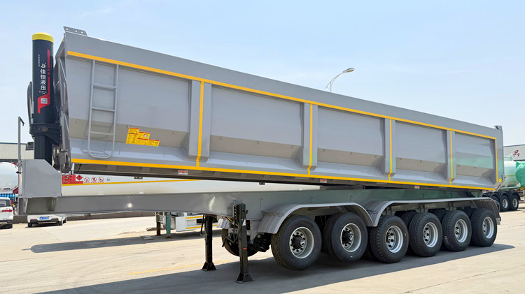 6 Axle End Semi Dump Trailer Prices in Ghana