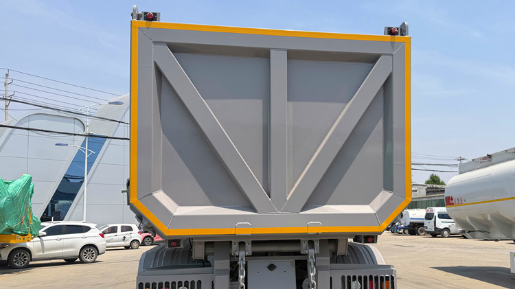 6 Axle End Semi Dump Trailer Prices in Ghana