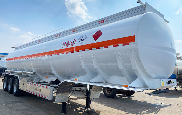 3 Axle Fuel Tanker Trailer for Sale in Tema Ghana