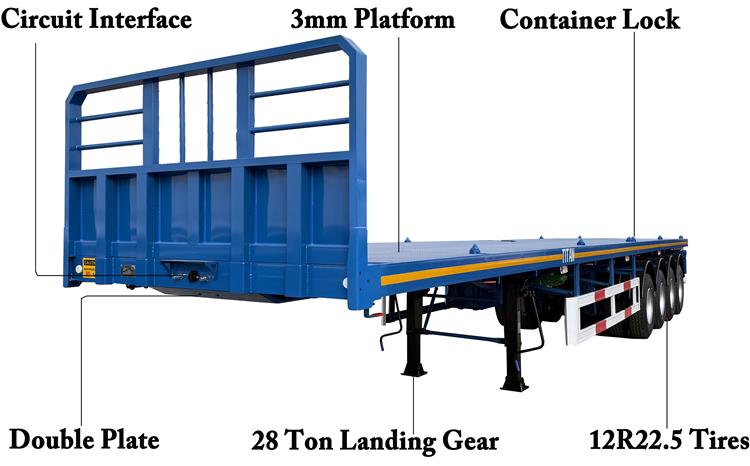 48 Ft Flatbed Trailer For Sale In Ghana