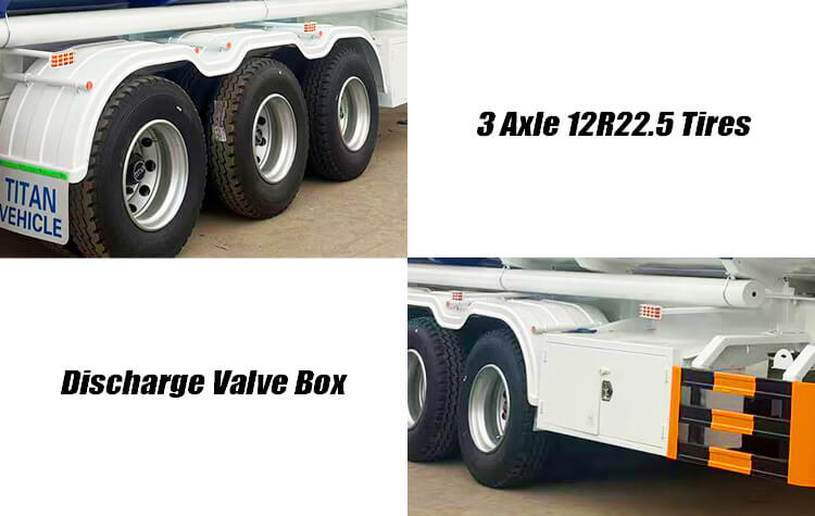 3 Axle Oil Tanker Trailer for Sale in Ghana