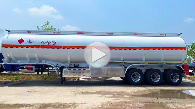 3 Axle Fuel Tanker Trailer for Sale in Tema Ghana