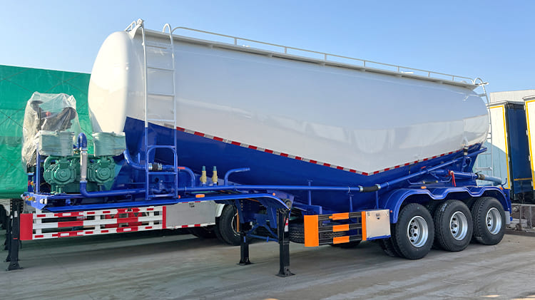 3 Axle Cement Tanker Trailer Price for Sale in Ghana