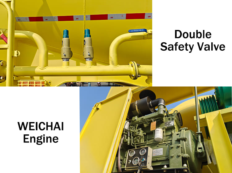 35CBM Bulk Cement Tanker Manufacturers for Sale in Ghana