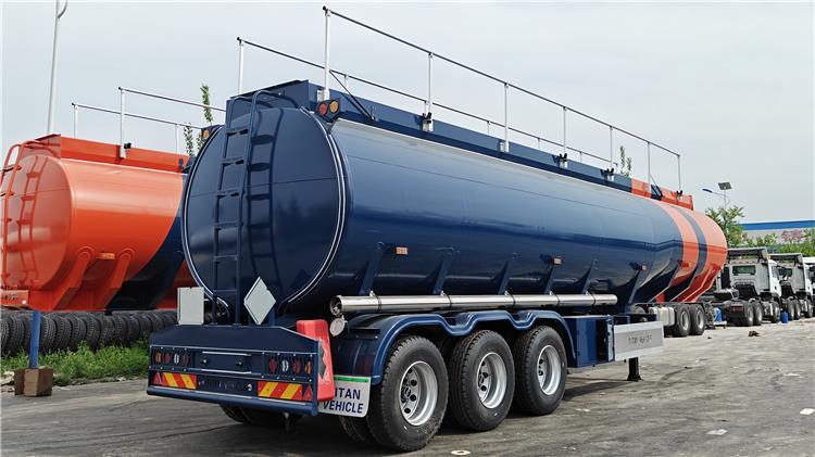 50000 Liters Palm Oil Tanker Trailer for Sale In Ghana