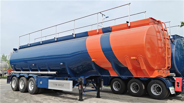 50000 Liters Palm Oil Tanker Trailer for Sale In Ghana