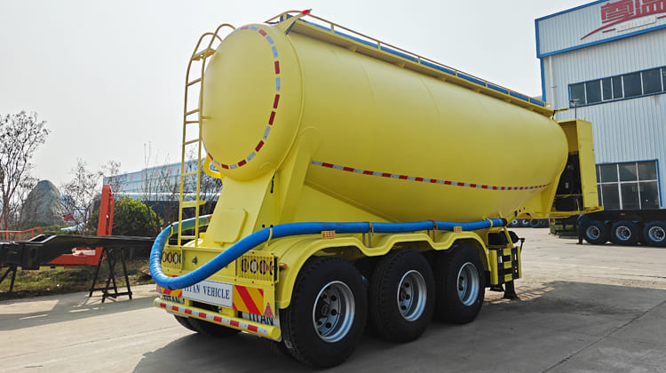 3 Axle 42 CBM Cement Bulker Trailer Prices in Ghana
