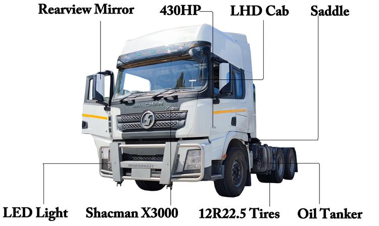 Shacman X3000 Truck Head 6x4 for Sale In Ghana