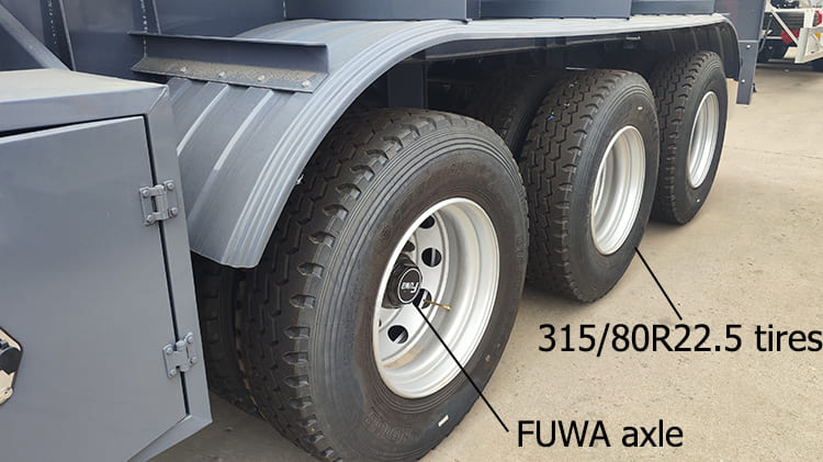 TITAN 3 Axle 45000L Crude Oil Tanker Trailer for Sale in Ghana