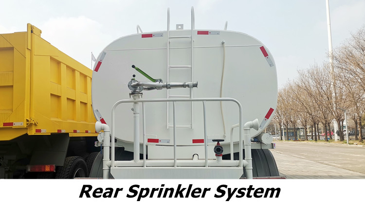 Refurbished Used Howo Water Tanker Truck Price in Ghana