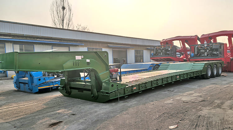 Removable Gooseneck Trailer | 3 Line 6 Axle RGN Trailers for Sale in Ghana