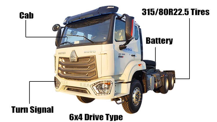 Sinotruk Howo nx Tractor Head 400 hp Price in Ghana