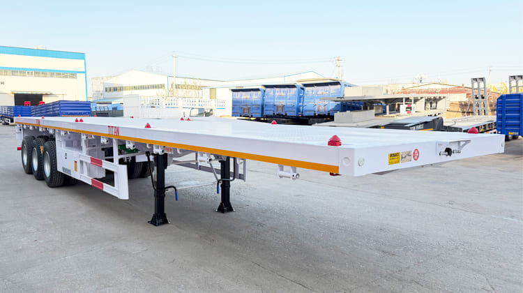 New 40 Ft Flatbed Trailer Prices for Sale in Ghana