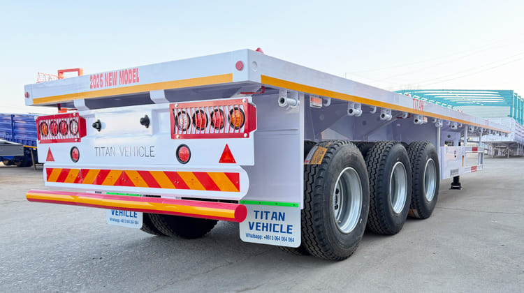 New 40 Ft Flatbed Trailer Prices for Sale in Ghana