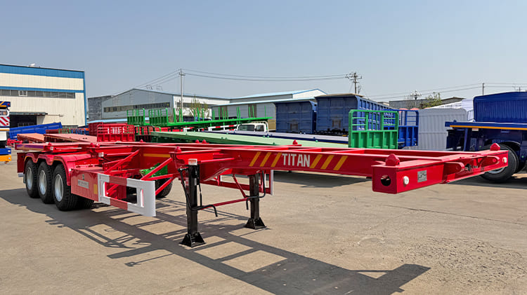40Ft Skeleton Trailer for Sale in Ghana