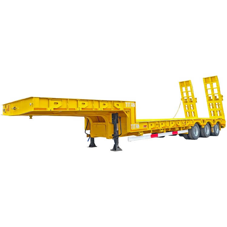 40Ft Low Bed Trailer 