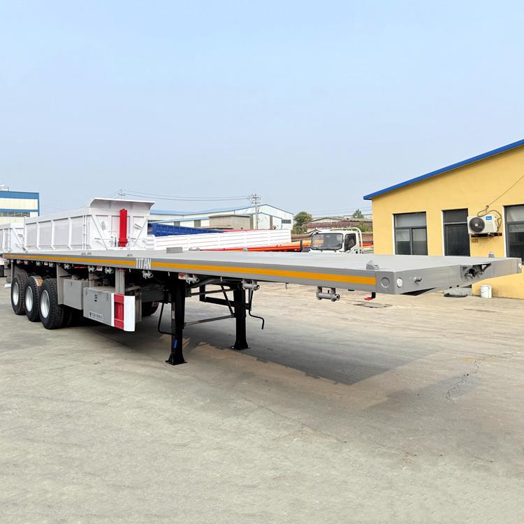 Tri Axle 40FT Flat Bed Trailer