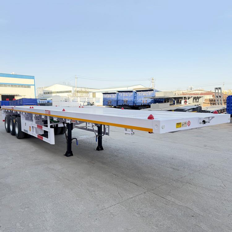 3 Axle 40 Foot Flatbed Trailer