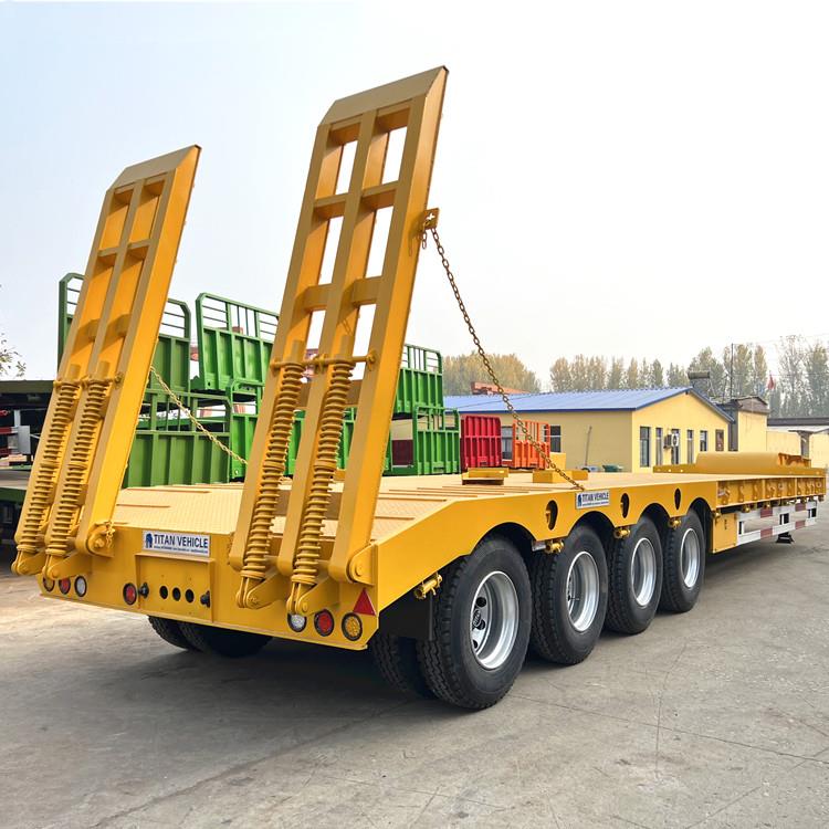 4 Axle Low Loader Trailer