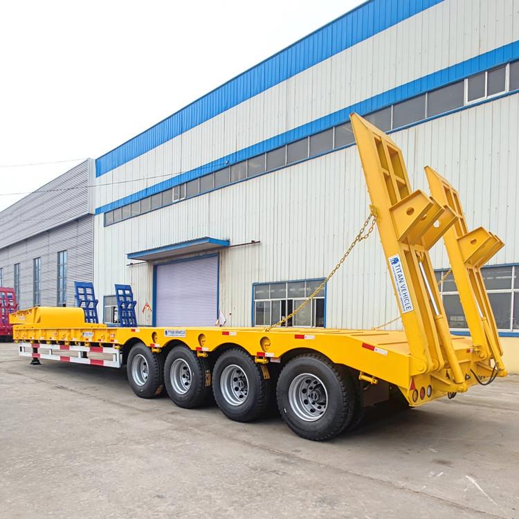 100 Ton Low Bed Semi Trailer