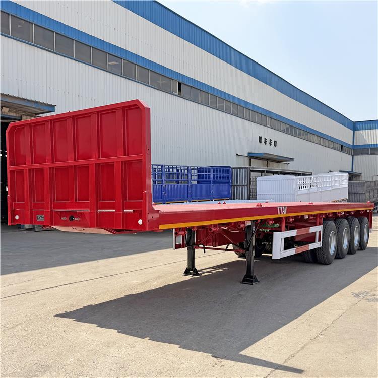 4/Quad Axle Flatbed Trailer