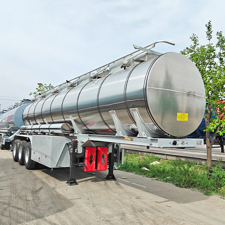 Stainless Steel Tanker Trailer