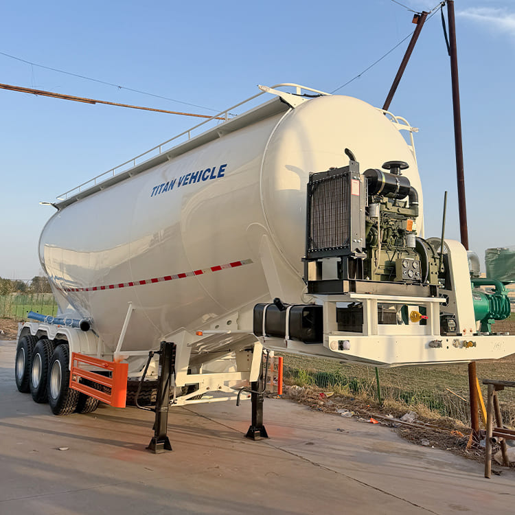 3 Axle 42CBM Cement Bulker