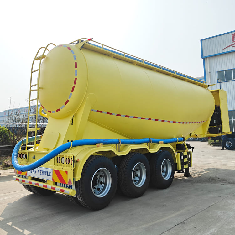 3 Axle 42 CBM Cement Bulker Trailer