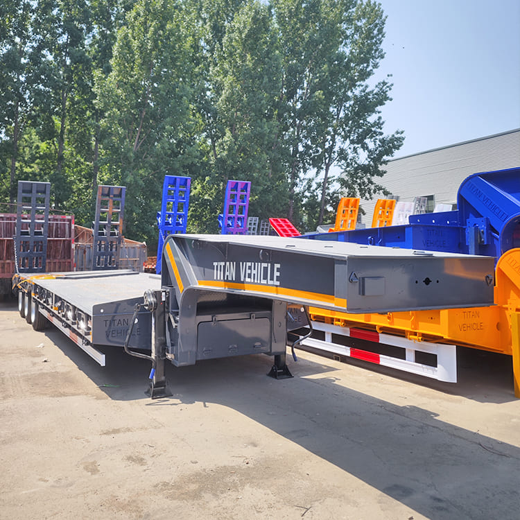 3 Axle Low Bed Trailer