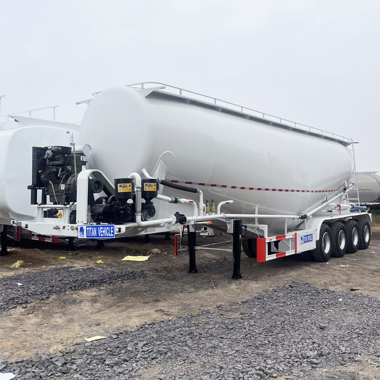 4 Axle Cement Silo Trailer