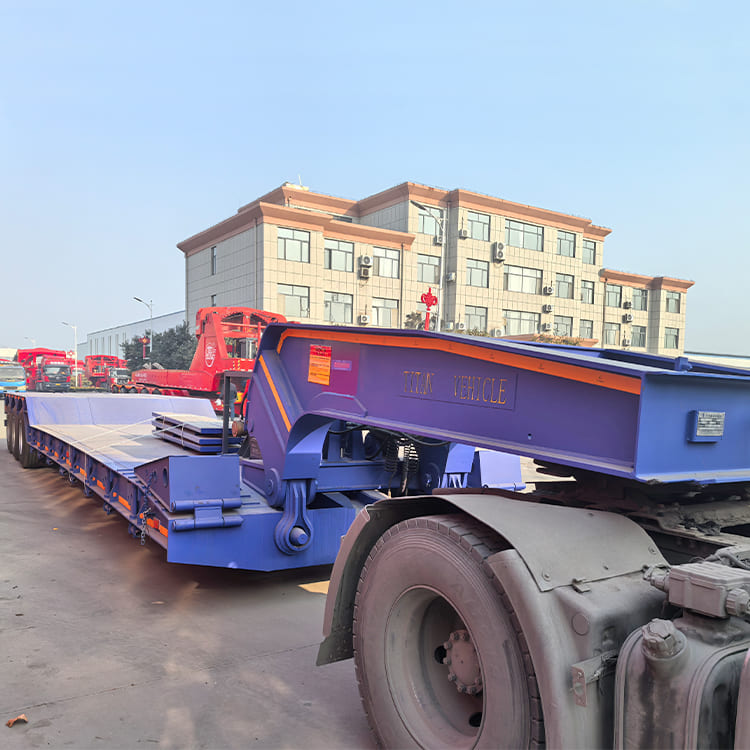 60 Ton Detachable Gooseneck Lowboy Trailer