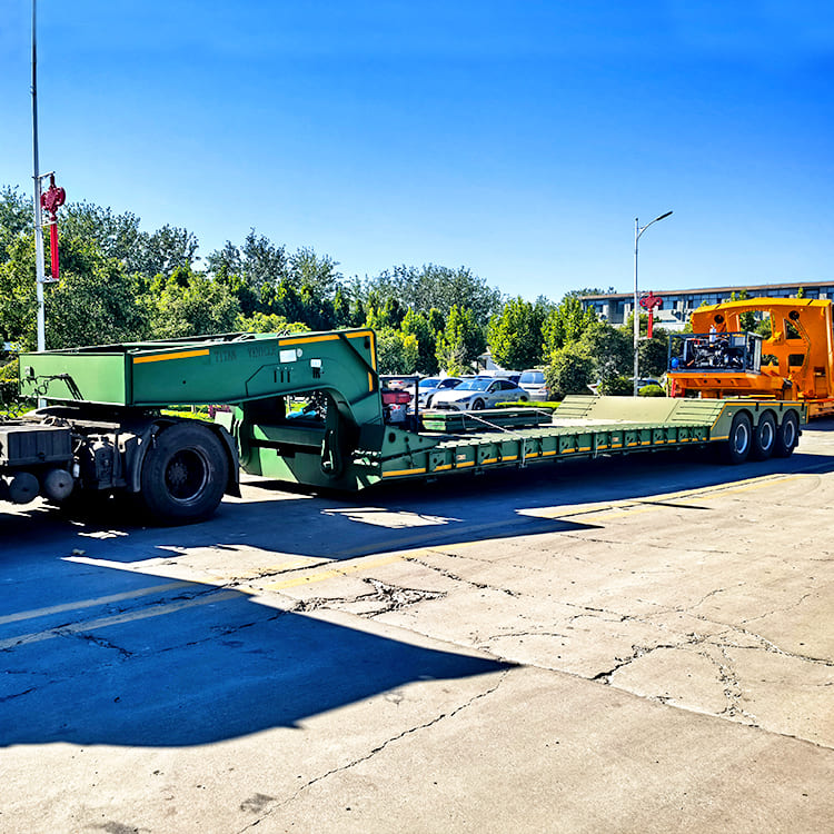 3 Line 6 Axle RGN Trailers