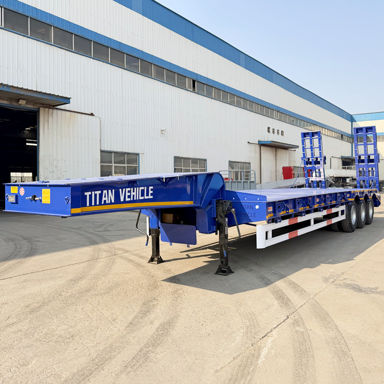 60 Ton 3 Axle Lowbed Trailer