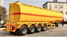 4 Axle 50000 Liters Petrol Tanker Trailer
